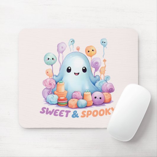 Tapis De Souris Sweet and Spooky (Avec souris)