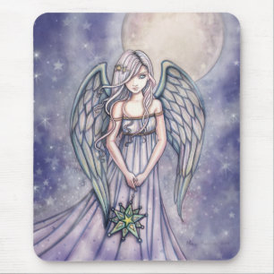 Tapis De Souris Sweet Angel Mousepad par Molly Harrison