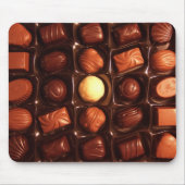 Tapis De Souris Sweet Delights Chocolate Pattern Mouse Pad (Devant)