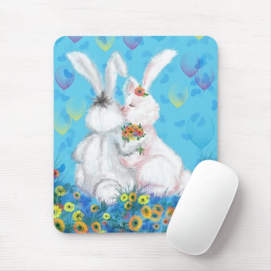 Tapis De Souris Sweet Love - Baiser (Avec souris)