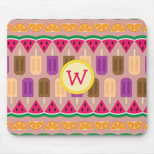 Tapis De Souris Sweets d'été Mousepad (Devant)