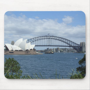 Tapis De Souris Sydney Harbour Skyline Mousepad