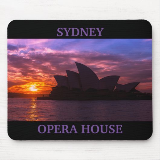 TAPIS DE SOURIS SYDNEY - OPÉRA HOUSE (Devant)