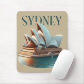 Tapis De Souris Sydney Opera House Australie (Avec souris)
