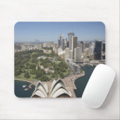 Tapis De Souris Sydney Opera House, Royal Botanic Gardens, CBD (Avec souris)