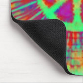 Tapis De Souris SYMBOLE Abstrait DE Cravate Psychédélique-Dye DE L (Coin)