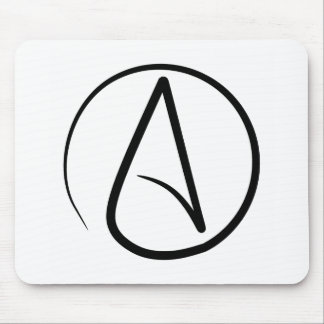 Tapis De Souris Symbole athée Mousepad
