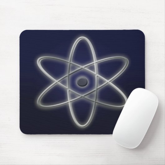 Tapis De Souris Symbole atomique (Avec souris)