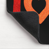 Tapis De Souris Symbole d'amour (Coin)