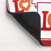 Tapis De Souris Symbole d'amour (Coin)