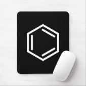 TAPIS DE SOURIS SYMBOLE D'ANNEAU BENZENE (Avec souris)