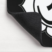 Tapis De Souris Symbole d'Aum de fleur de Lotus (Coin)