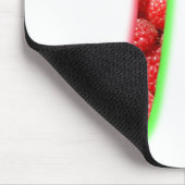 Tapis De Souris Symbole de framboise et de pi (Coin)