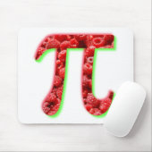 Tapis De Souris Symbole de framboise et de pi (Avec souris)
