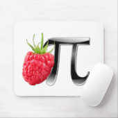Tapis De Souris Symbole de framboise et de pi (Avec souris)