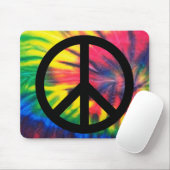 Tapis De Souris SYMBOLE DE LA cravate NOIRE TORÉ (Avec souris)