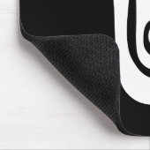 Tapis De Souris symbole de la main Hopi guérir spirale paume améri (Coin)