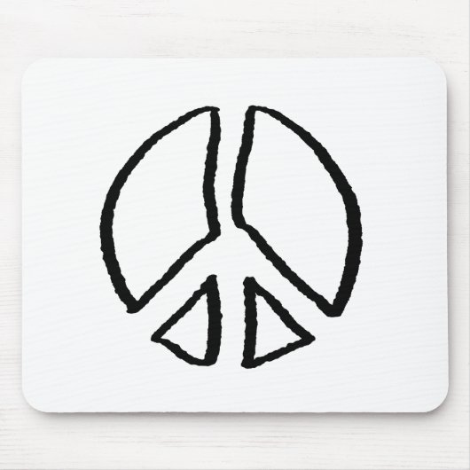TAPIS DE SOURIS SYMBOLE DE LA PAIX (Devant)