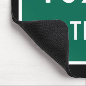 Tapis De Souris SYMBOLE DE LA ROUTE DU Texas State Line (Coin)