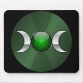 Tapis De Souris symbole de lune de déesse (Devant)