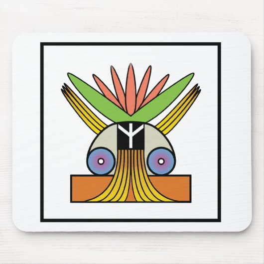 Tapis De Souris Symbole de paix de Salome (Devant)