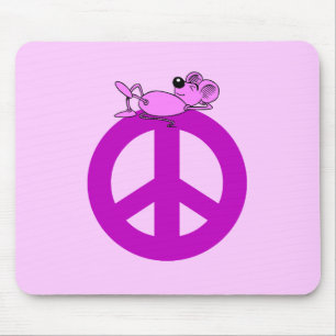 Tapis De Souris Symbole de paix de souris