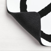 Tapis De Souris Symbole de paix rude (Coin)