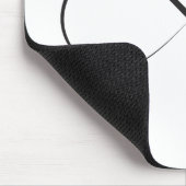 Tapis De Souris Symbole de papillon d'infini (Coin)