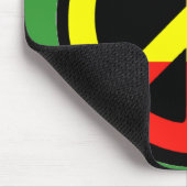 Tapis De Souris Symbole de Rasta Peace (Coin)