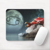 Tapis De Souris Symbole de zodiaque de Cancer (Avec souris)