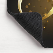 Tapis De Souris Symbole d'infini doré (Coin)