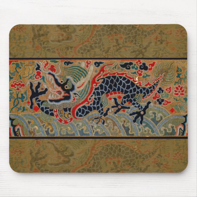 Tapis De Souris Symbole dragon chinois Antique asiatique (Devant)