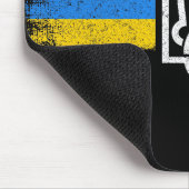 Tapis De Souris SYMBOLE DU Drapeau Ukraine (Coin)