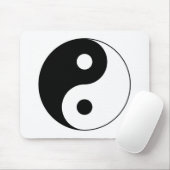 Tapis De Souris Symbole Mousepad de Yin Yang (Avec souris)