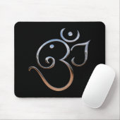 TAPIS DE SOURIS SYMBOLE OM (Avec souris)