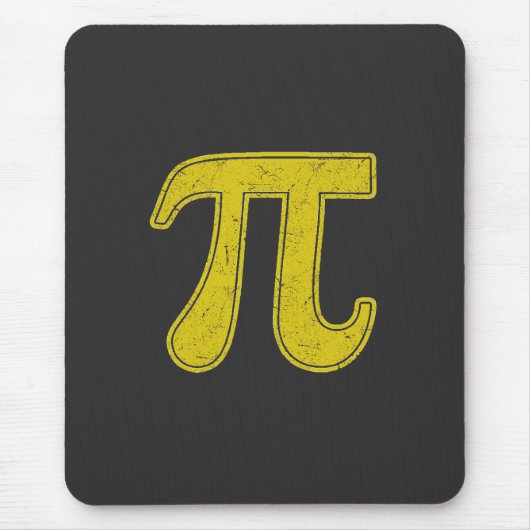 Tapis De Souris Symbole Pi (Devant)