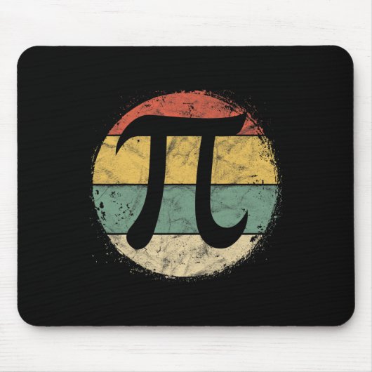 Tapis De Souris Symbole Pi Circulaire Pi Jour Math Enseignant des (Devant)