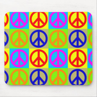 Tapis De Souris SYMBOLE Pop Art Peace Mousepad