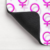 Tapis De Souris Symbole sexuel féminin (Coin)