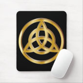 Tapis De Souris Symbole Triquetra (Avec souris)