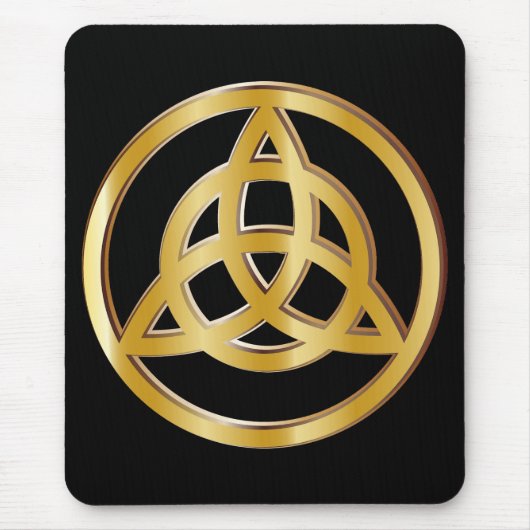 Tapis De Souris Symbole Triquetra (Devant)