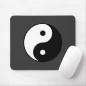 Tapis De Souris Symbole Yin Yang : (Avec souris)