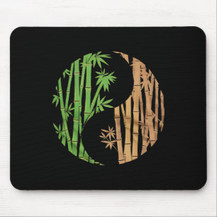 Tapis De Souris Symbole Zen d'harmonie Yin Yang Mboo Graphique Yog