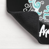 Tapis De Souris Symbole Zodiaque Aquarius (Coin)