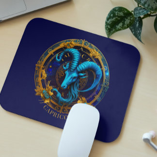 Tapis De Souris Symbole zodiaque céleste de la chèvre de mer Imagi