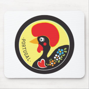 Tapis De Souris Symboles du Portugal - le Galo de Barcelos