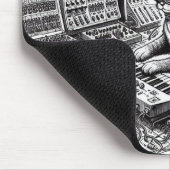 Tapis De Souris Symphonie analogique de chats Mousepad (Coin)