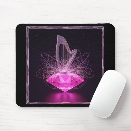 Tapis De Souris Symphony Harp Mousepad (Avec souris)