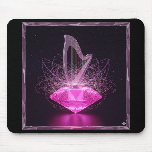 Tapis De Souris Symphony Harp Mousepad (Devant)