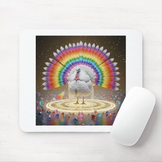 Tapis De Souris Symphony Tail Fan Mousepad (Avec souris)